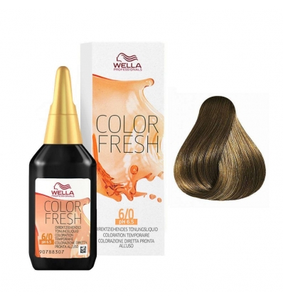 Wella color fresh 6/0 colorazione diretta 75ml