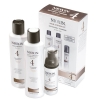 Nioxin system 4 colored hair progressed thinning  treatment set 3 pieces 150ml + 150ml + 40ml