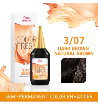 Wella color fresh 3/07 colorazione diretta 75ml