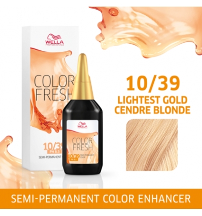 Wella color fresh 10/39 colorazione diretta 75ml