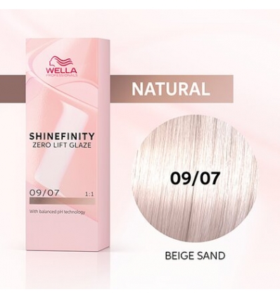 Wella Professional Shinefinity zero lift glaze 09/07 60ml