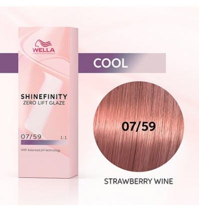 Wella Professional Shinefinity zero lift glaze 07/59 60ml