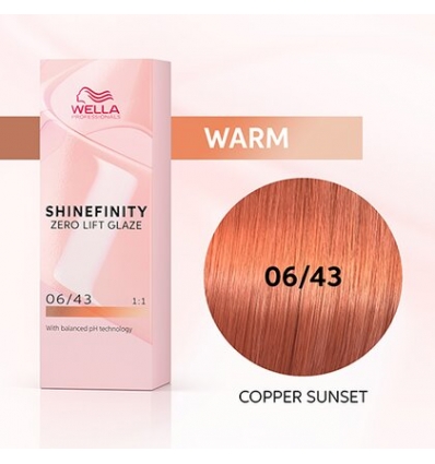 Wella Professional Shinefinity zero lift glaze 06/43 60ml