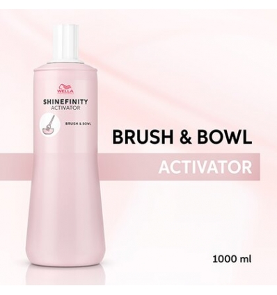 Wella Professional Shinefinity Activator pennello e ciotola 1L