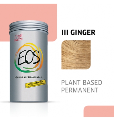 Wella eos n3 zenzero colorazione a base naturale 120gr