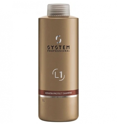 LUXEOIL KERATIN PROTECT L1 SHAMPOO LITRO System Professional 1000 ml