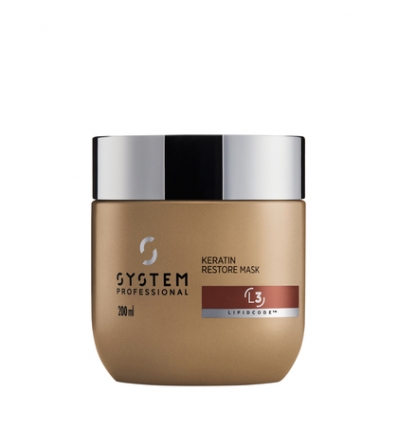 LUXEOIL L3 KERATIN RESTORE MASK 200 ml System Professional