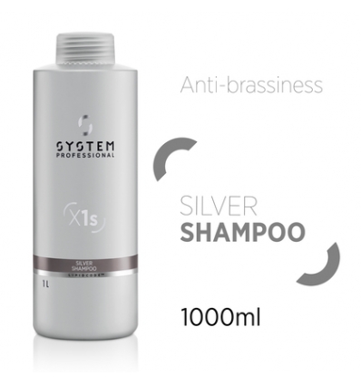 SILVER SHAMPOO LITRO RIFLESSI BIONDO System Professional 1000ml