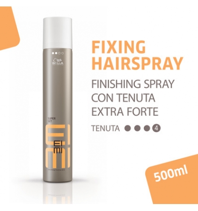 Wella eimi super set livello 4 spray con tenuta extra forte 500ml