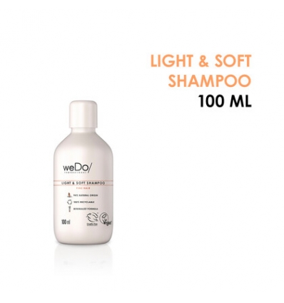 Wedo professional wella  light & soft shampoo 100 ml