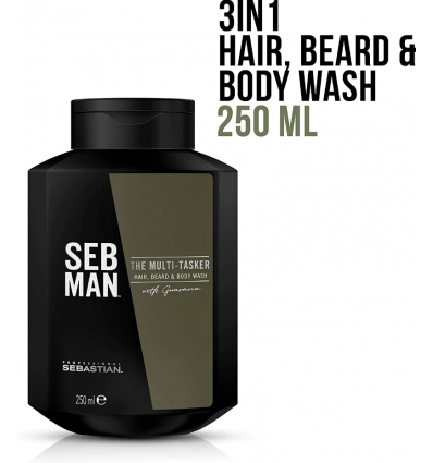 Sebman the multi tasker hair beard & body   250ml