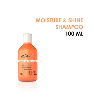 Wedo professional wella  mousture & shine shampoo 100 ml