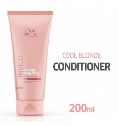 Wella professional invigo blonde recharge color refreshing conditioner cool blonde 200ml