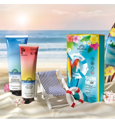 SOLARIUM SUN PROTECTION Spray Solare Protezione Invisibile Viso e Corpo SPF15 150ml